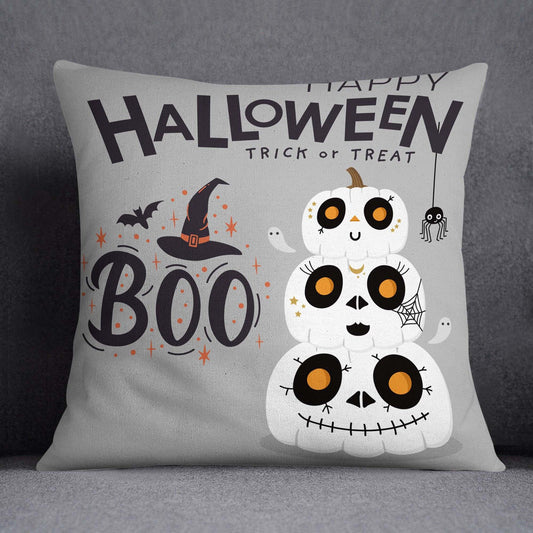 Happy Halloween Cushion Covers – 45 × 45 cm, Set of 3