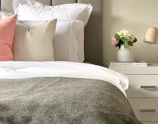 Brighton Throw - 100% NZ Wool - Grey