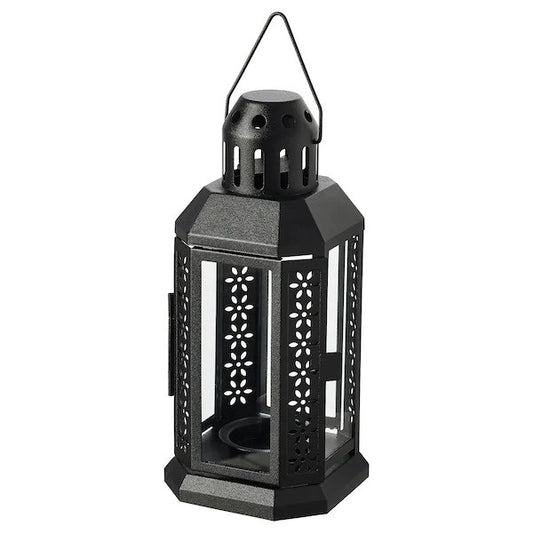 Black Metal Miners Lantern 5 Pack
