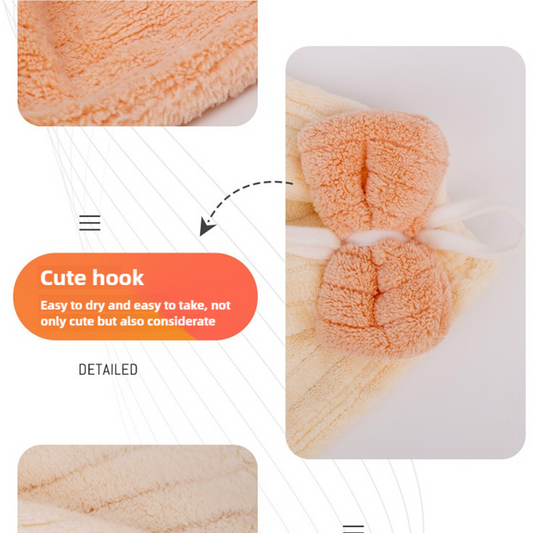 Luxurious Pink Coral Fleece Towel Gift Set