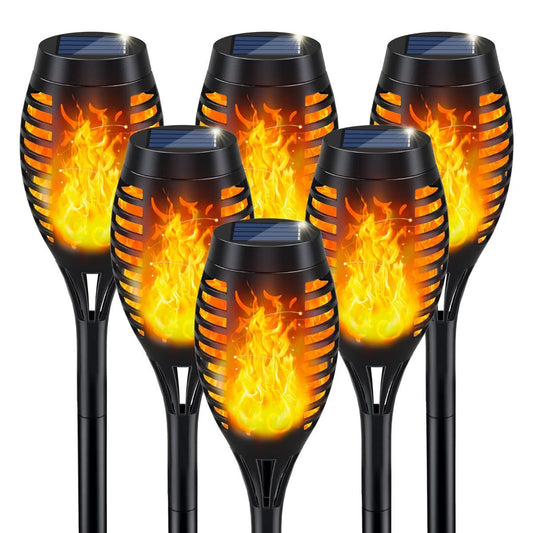 Halloween Solar Flickering Flame Torch Light – 1 Pack