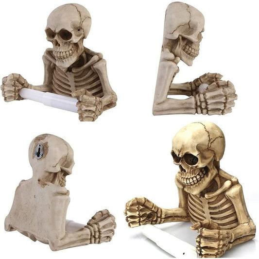 Halloween Skeleton Toilet Paper Holder