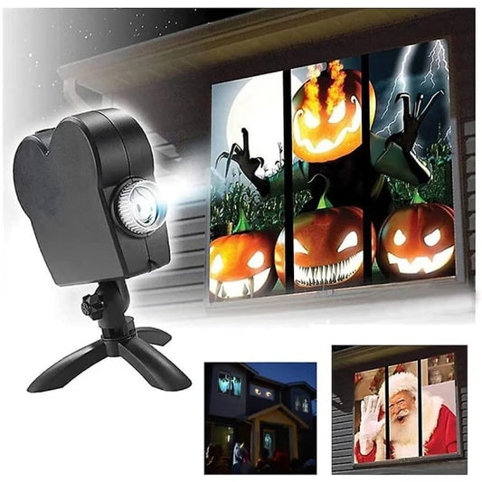 Halloween & Christmas LED Window Projector