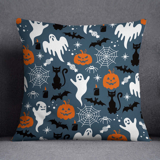 Happy Halloween Cushion Covers – 45 × 45 cm, Set of 3