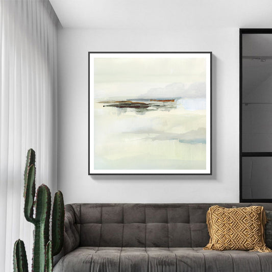 Atmospheric Edge Black Frame Canvas 90cmx90cm