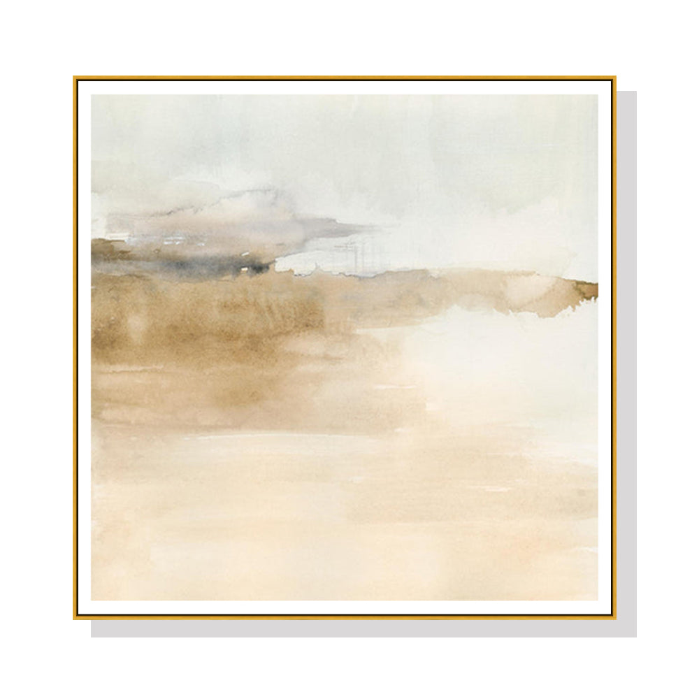 Atmospheric Edge II Gold Frame Canvas 90cmx90cm