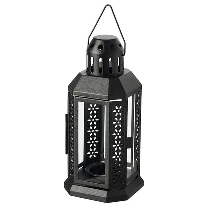 Black Metal Miners Lantern 5 Pack