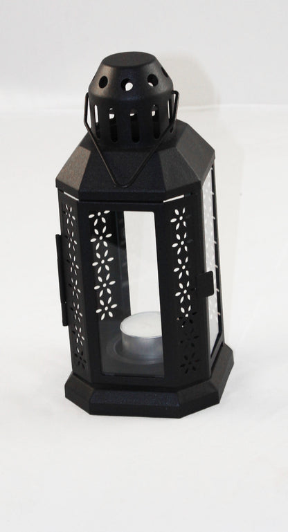 Black Metal Miners Lantern 5 Pack
