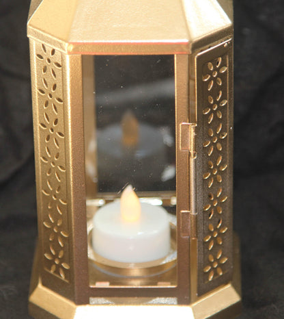 Gold Metal Miners Lantern 5 Pack