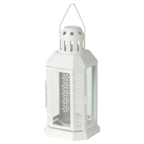 White Metal Miners Lantern 5 Pack