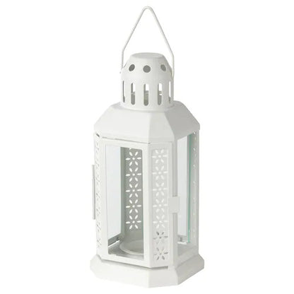 White Metal Miners Lantern 5 Pack