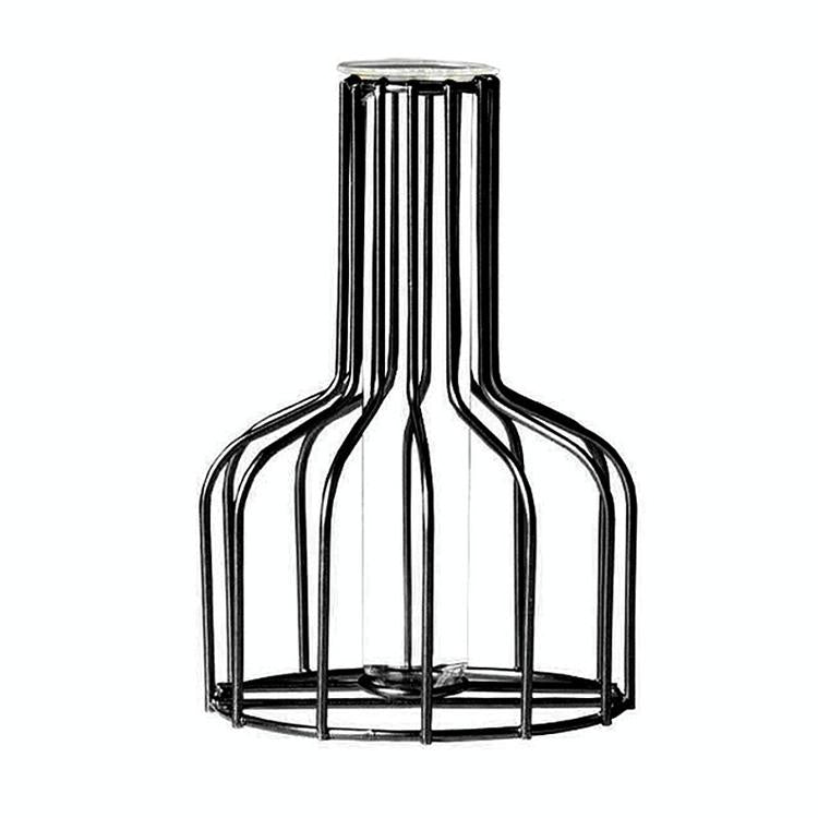Wrought Iron Hydroponic Glass - Gold