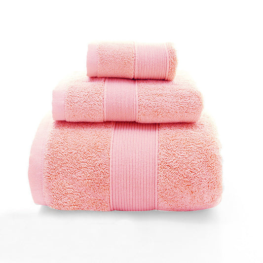 Josie Cotton Towel Set - Pink