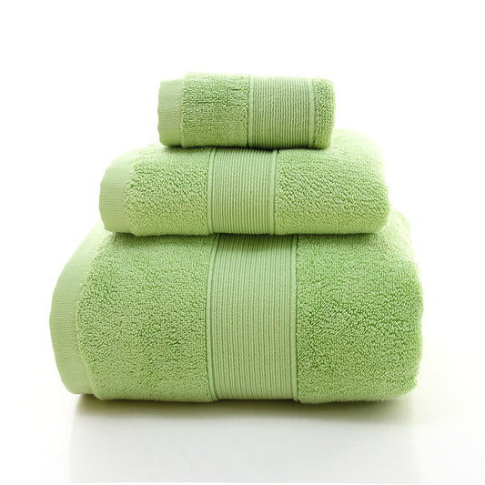 Josie Cotton Towel Set - Green