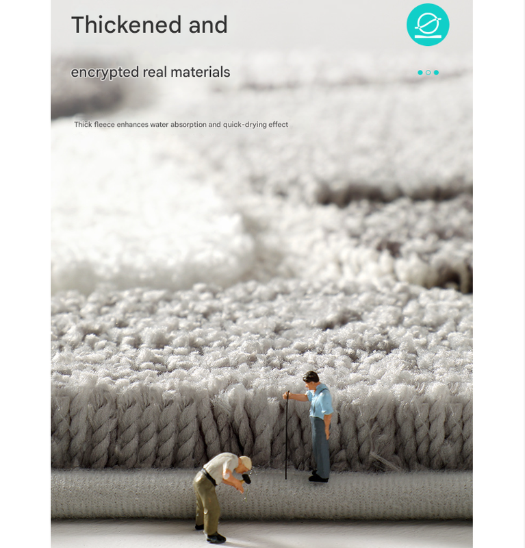 Flower Bath Mat Large