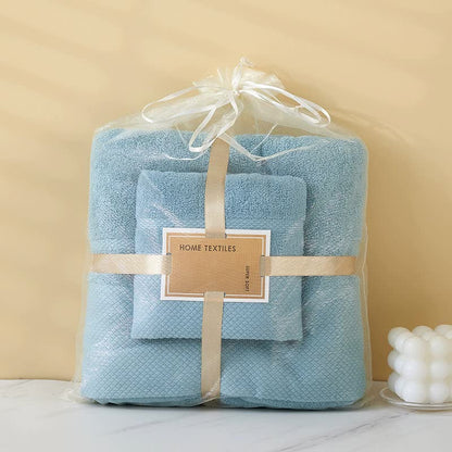 Home Textiles Spa Towel Set - Sea Blue