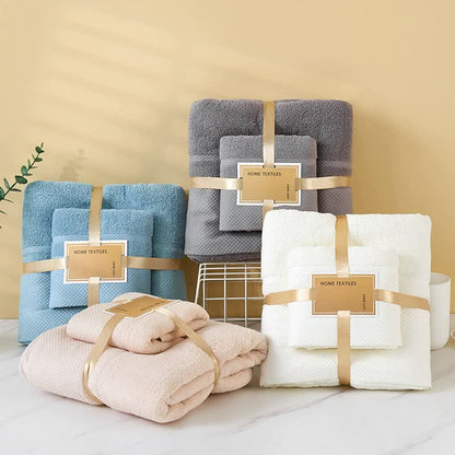 Home Textiles Spa Towel Set - Sea Blue